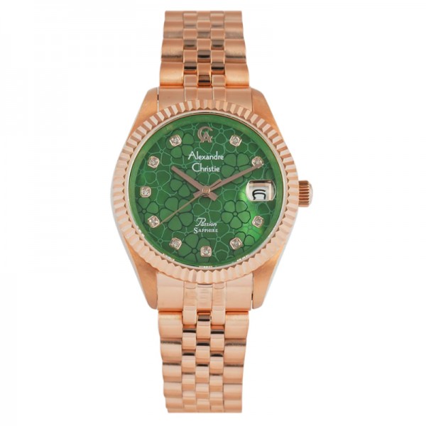 Alexandre Christie AC 5013 Rosegold Green LDBRGMG1